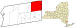 Putnam County New York incorporated and unincorporated areas Patterson highlighted